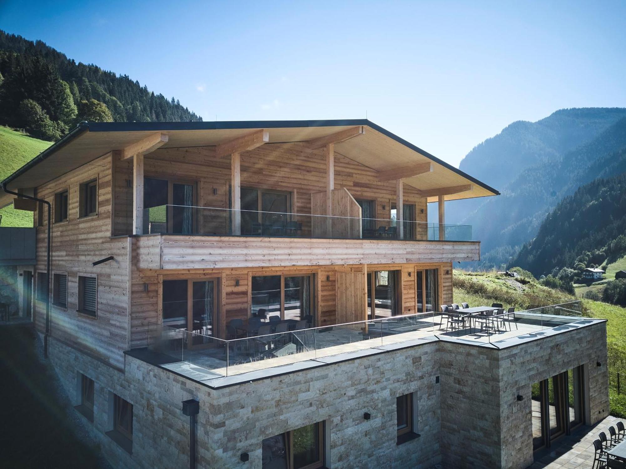 Alpenparks Chalet & Apartment Steve Lodge Viehhofen Eksteriør bilde