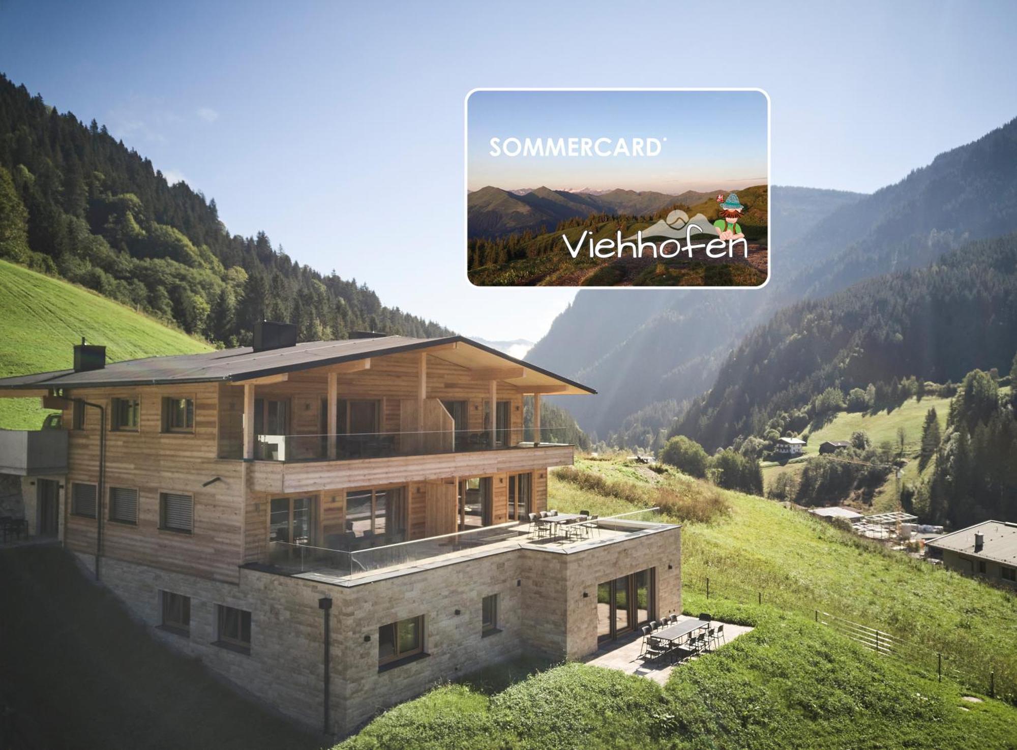 Alpenparks Chalet & Apartment Steve Lodge Viehhofen Eksteriør bilde